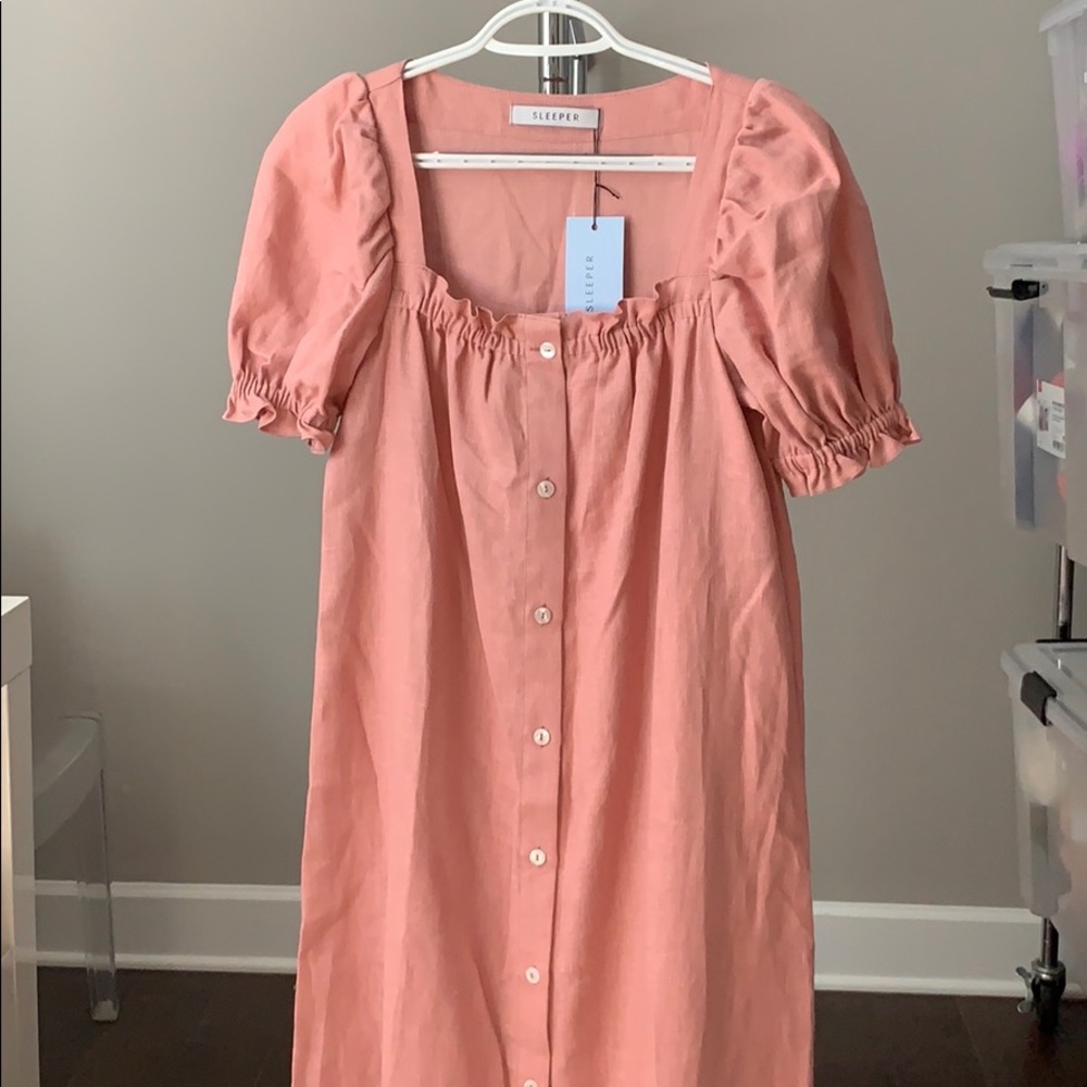 Sleeper Brigitte maxi dress NWT